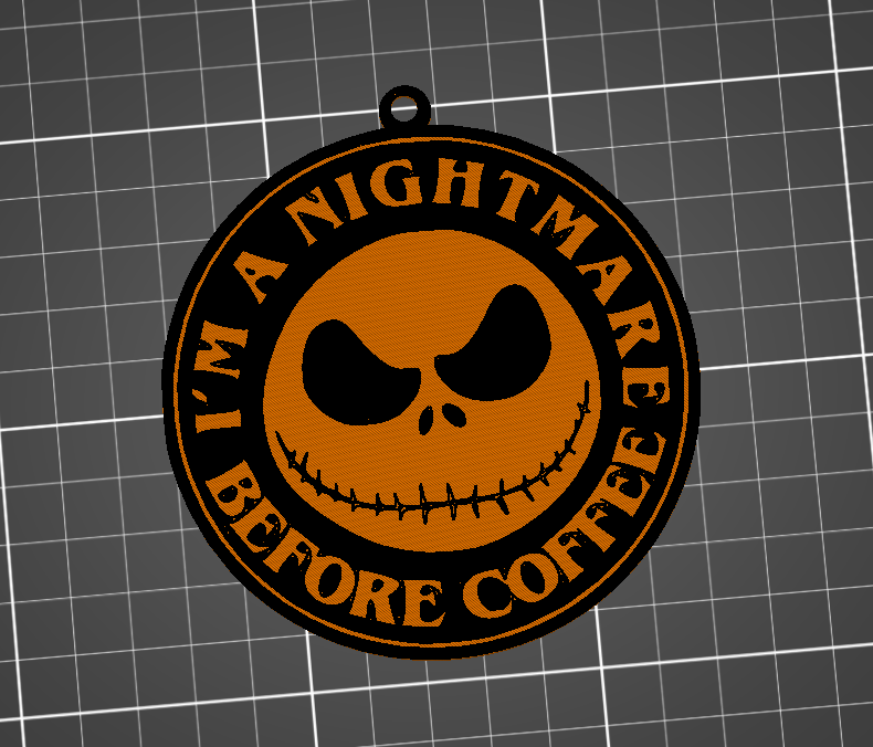 Nightmare keychain