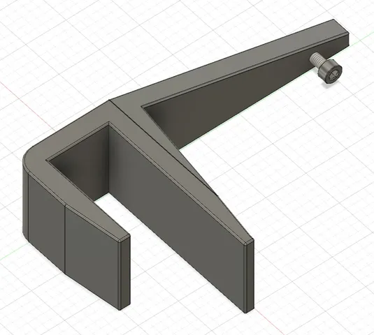 Desk mount for Keyhole mount Network switches