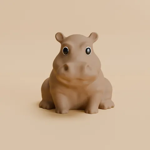 Happy Chonky Hippo