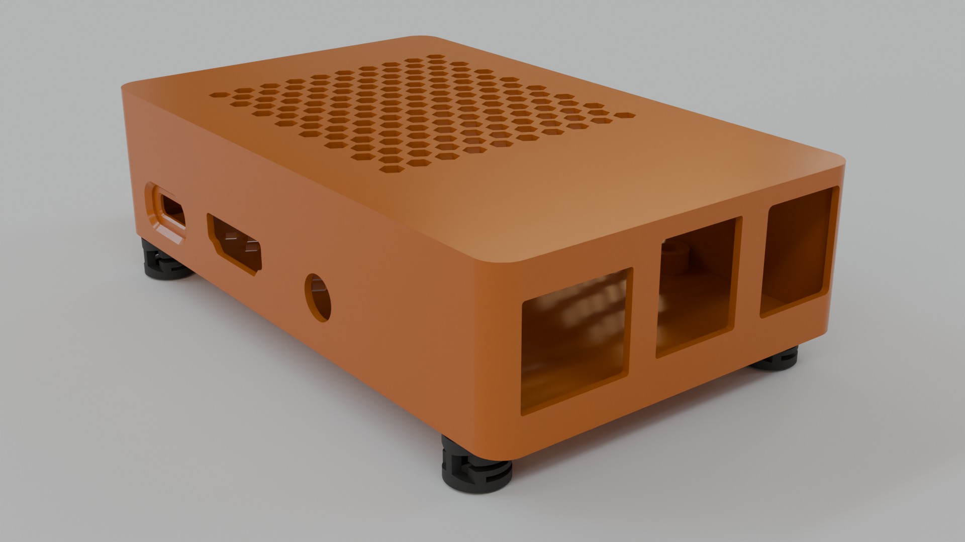 Orange PI-3B Case