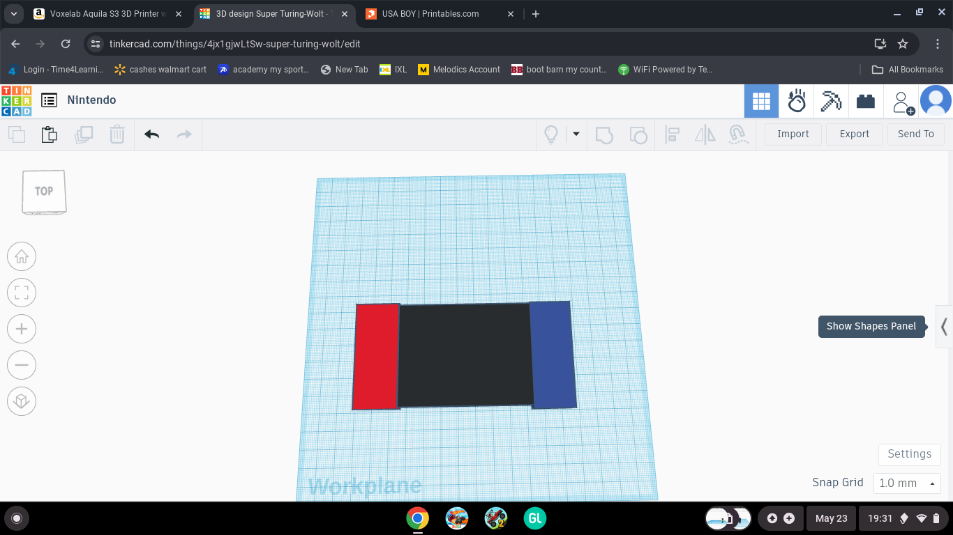 Nintendo by USA BOY | Download free STL model | Printables.com