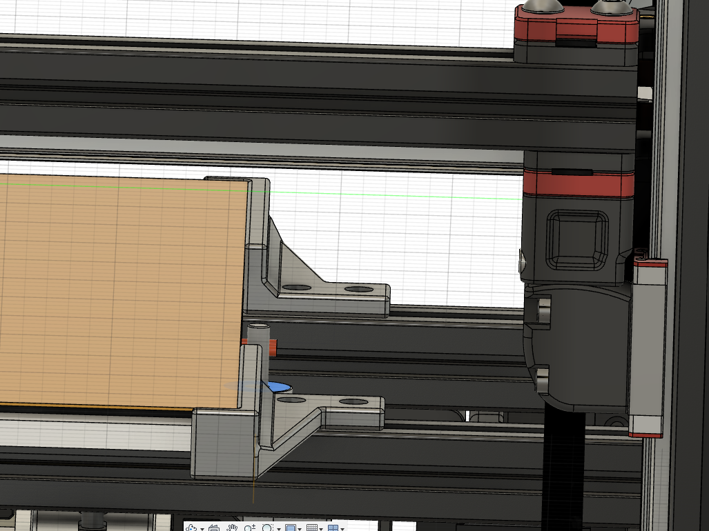 Flex steel plate bed guides for Voron 2.4 300mm build, 304.8mm bed