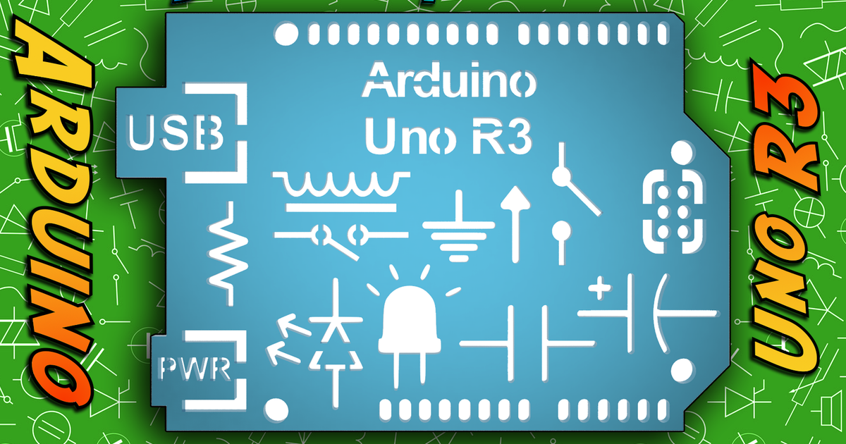 TMWB Arduino Uno R3 Drawing Template - STL and DXF by ...