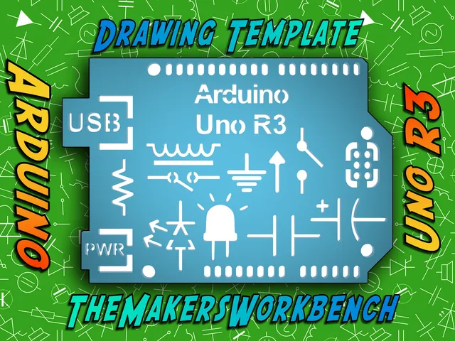 TMWB Arduino Uno R3 Drawing Template - STL and DXF