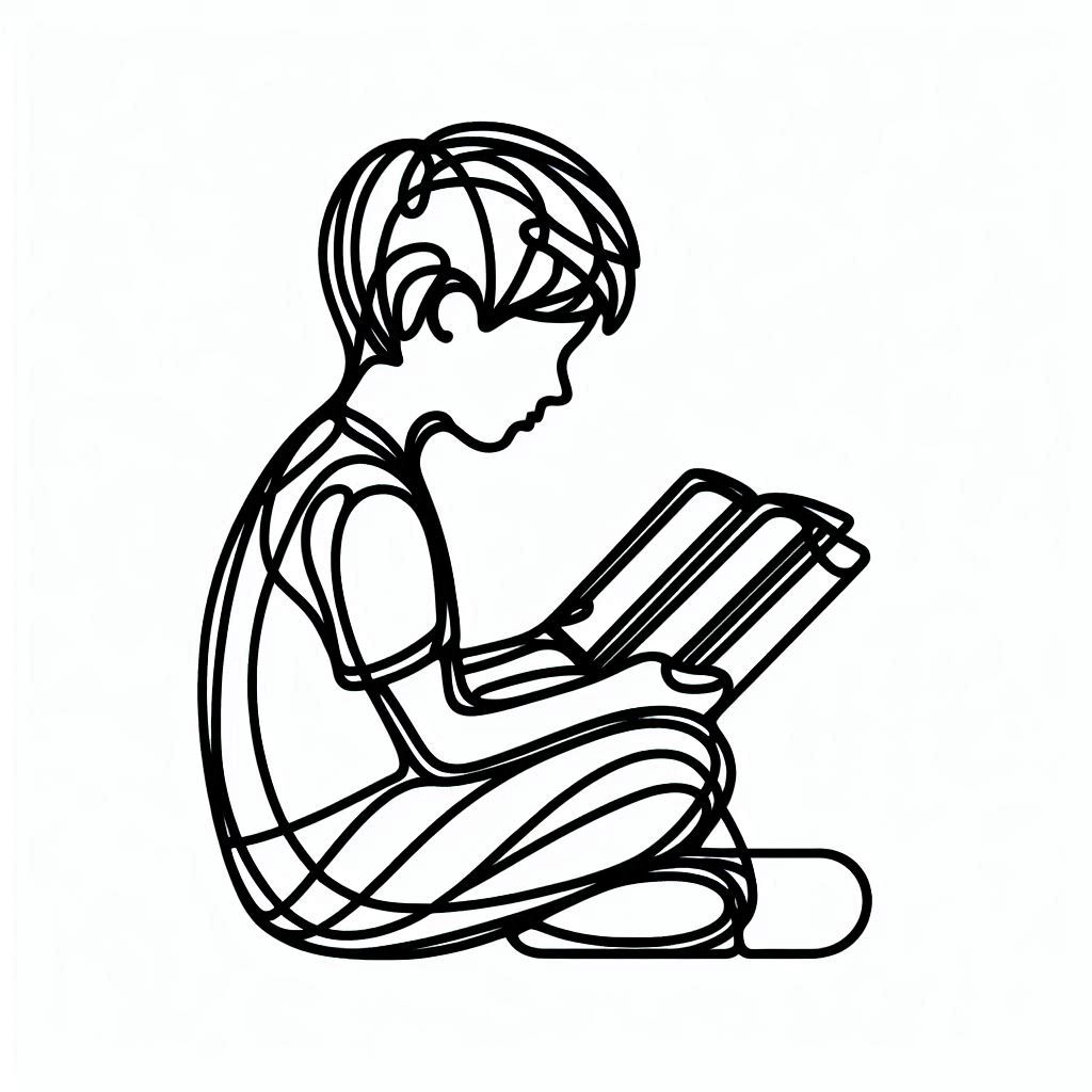 Small statue for libraries by Nina Máčová Download free STL model