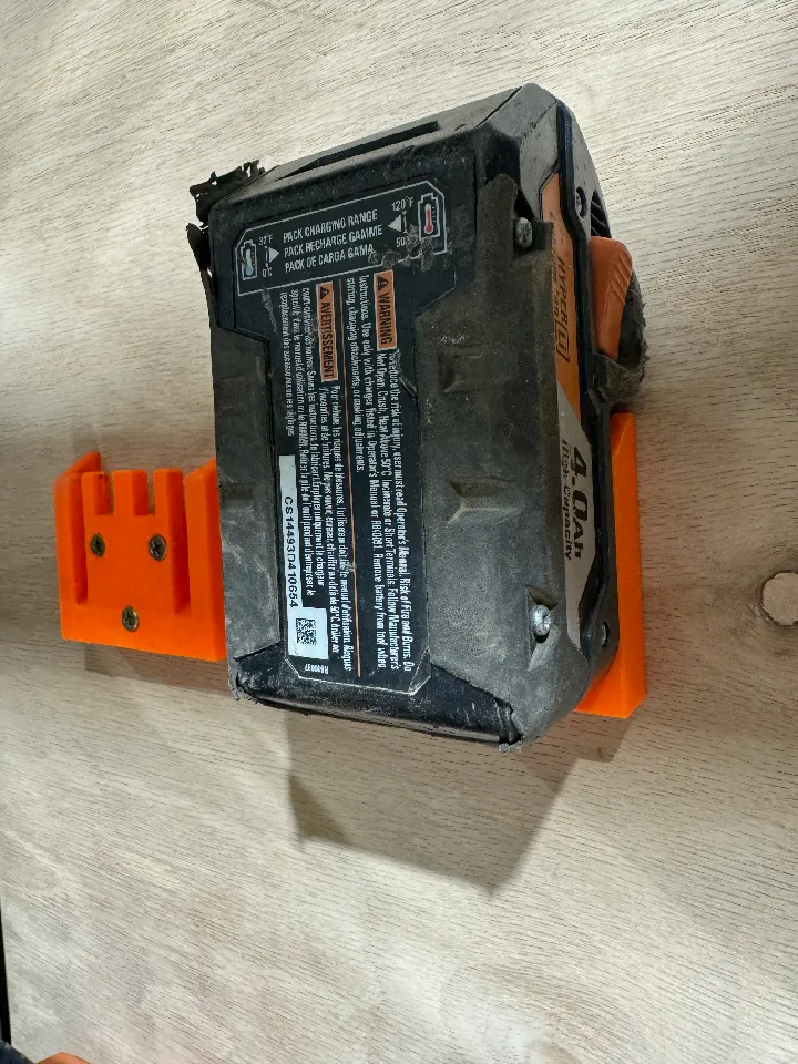 Rigid Battery Mount by Ryan McGuire | Download free STL model ...