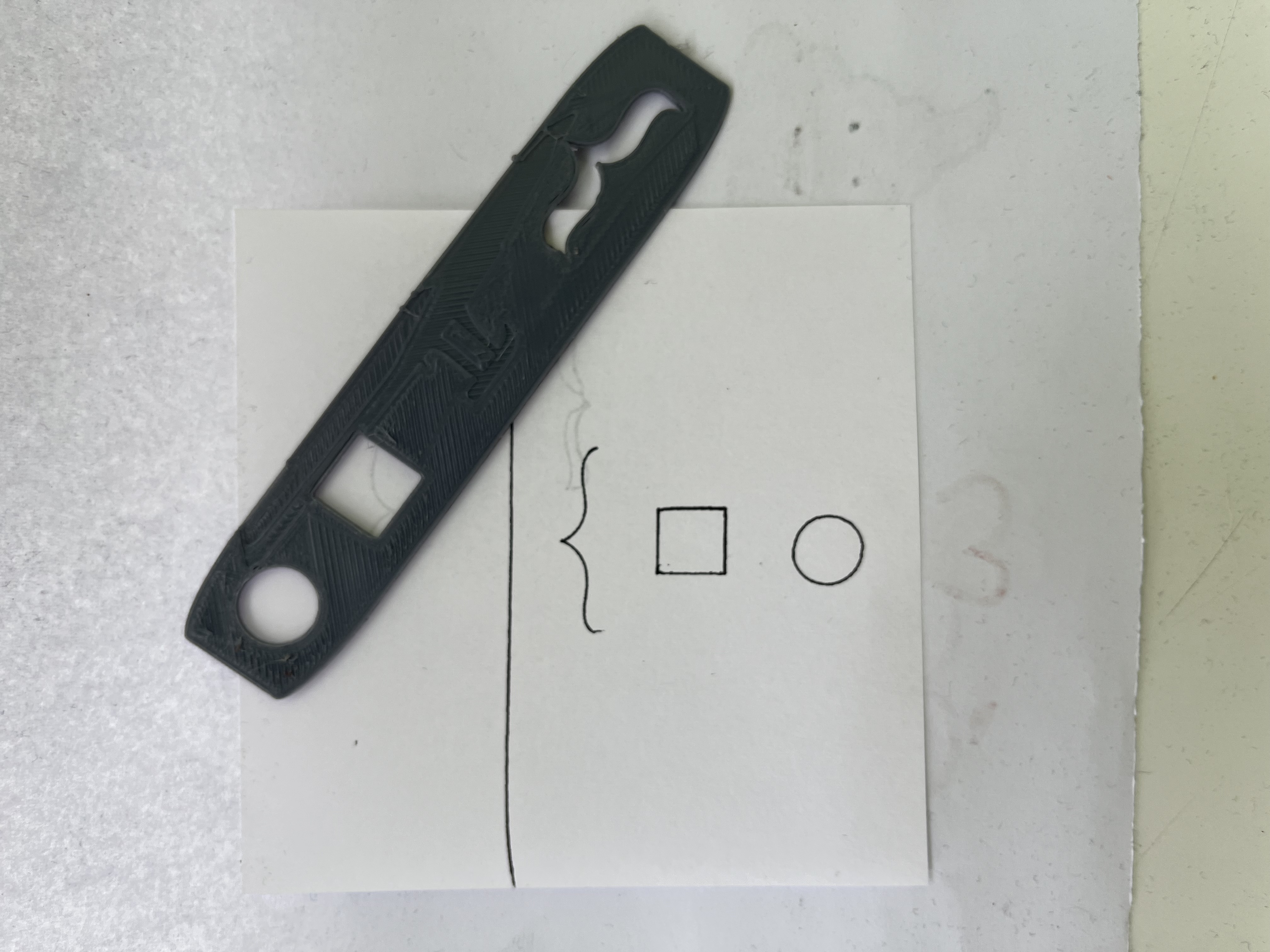 Drawing Templates(difficult bracket)