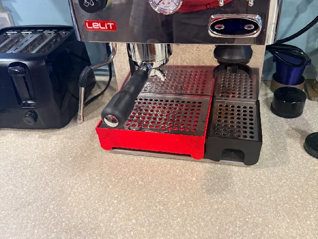 Drain drip tray for Lelit Anita espresso machine