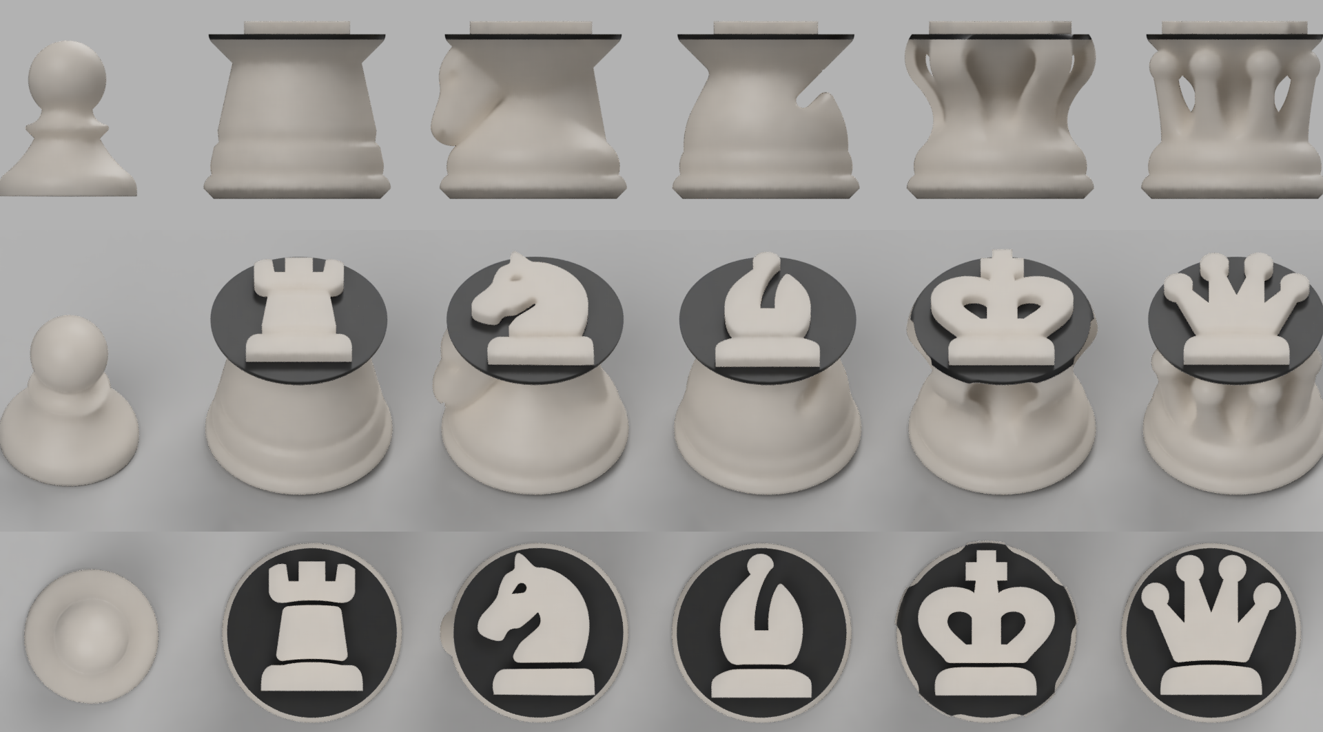Icon Online Chess pieces