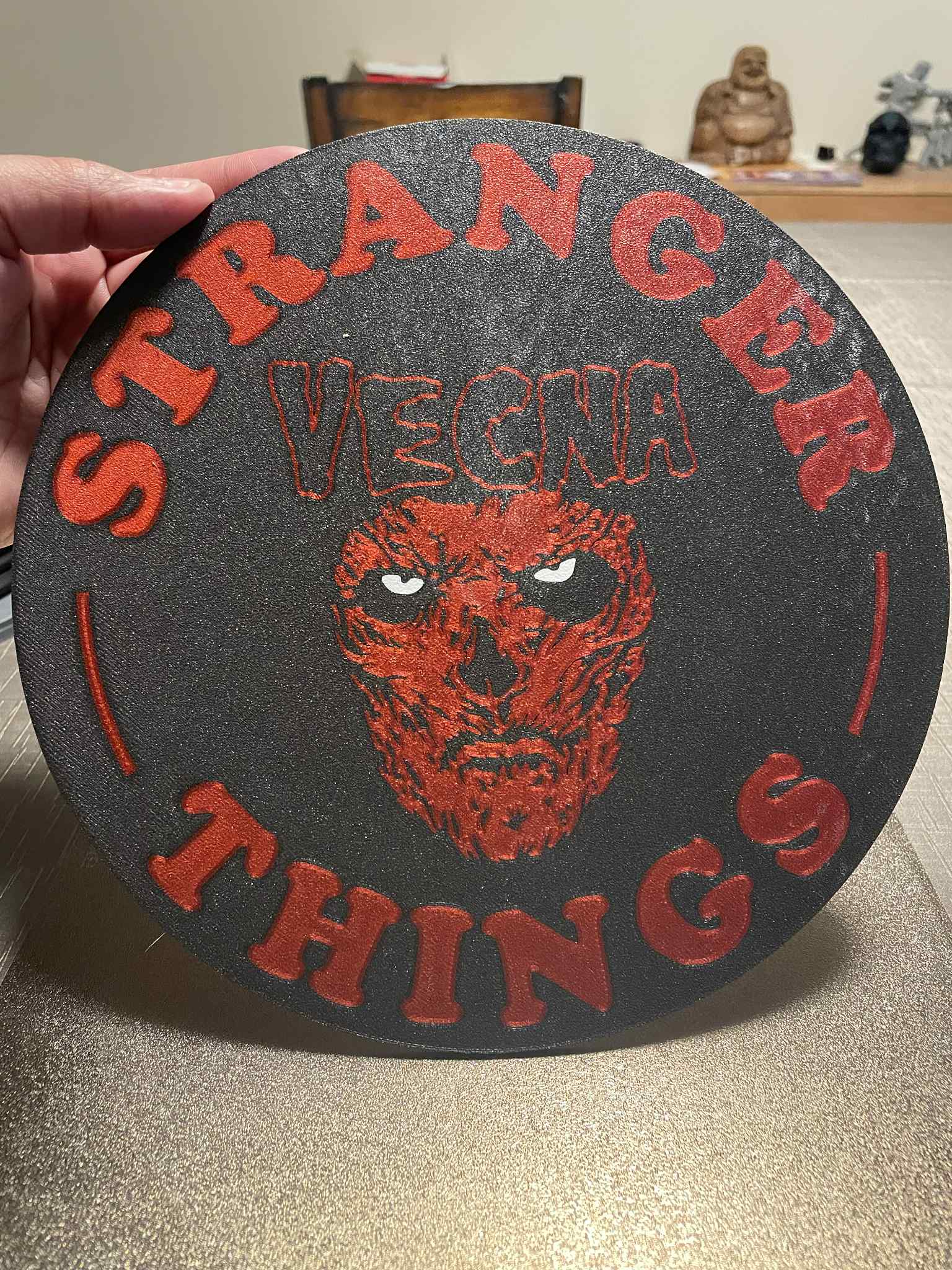 Vecna 2D Wall-art Plate
