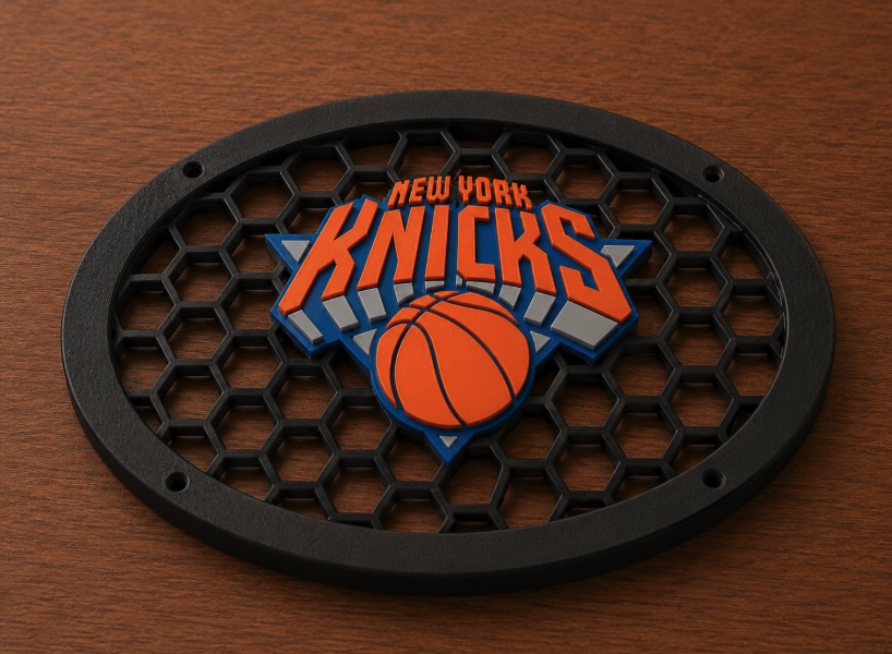 New York Knicks 6x9 Speaker Grill, Have fun.