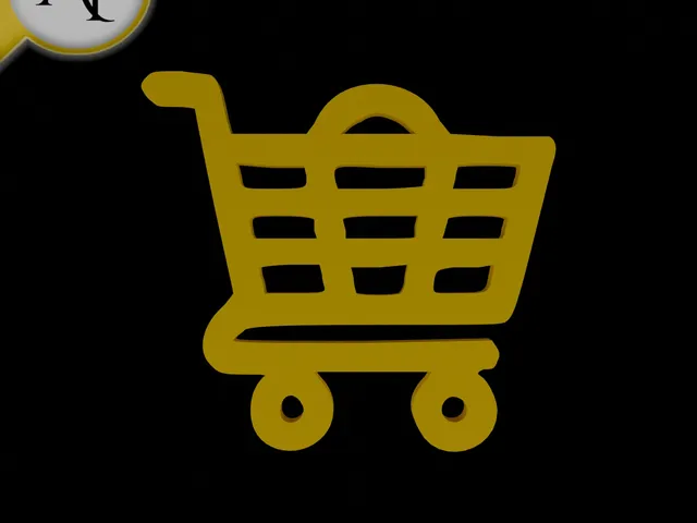 Simple Shopping Cart Symbol - 2D Art