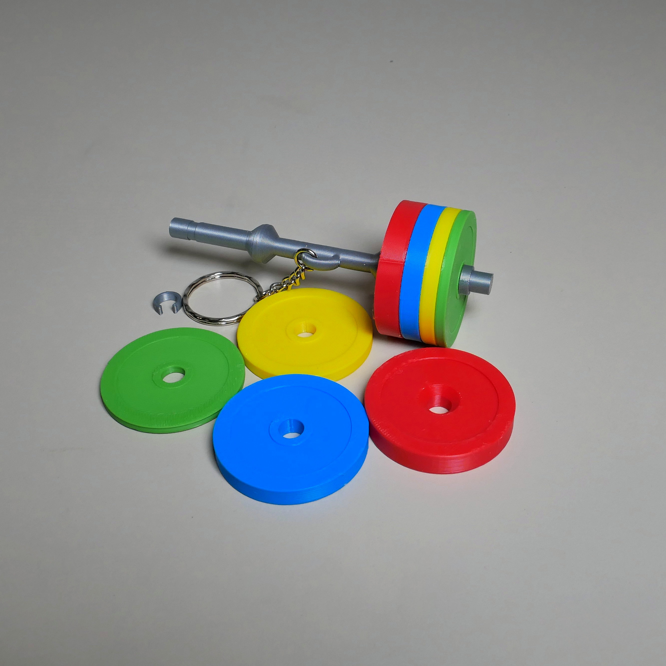 Barbell Keychain — miniatura 2