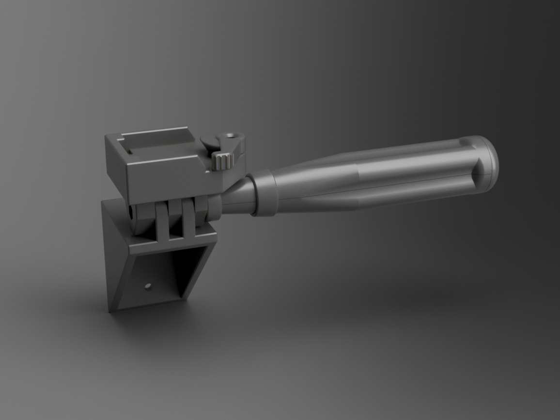 Miniatura 2 do modelo 3D Camera Quick Release Wall Mount