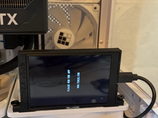 Turxz 3,5 case for PC fan