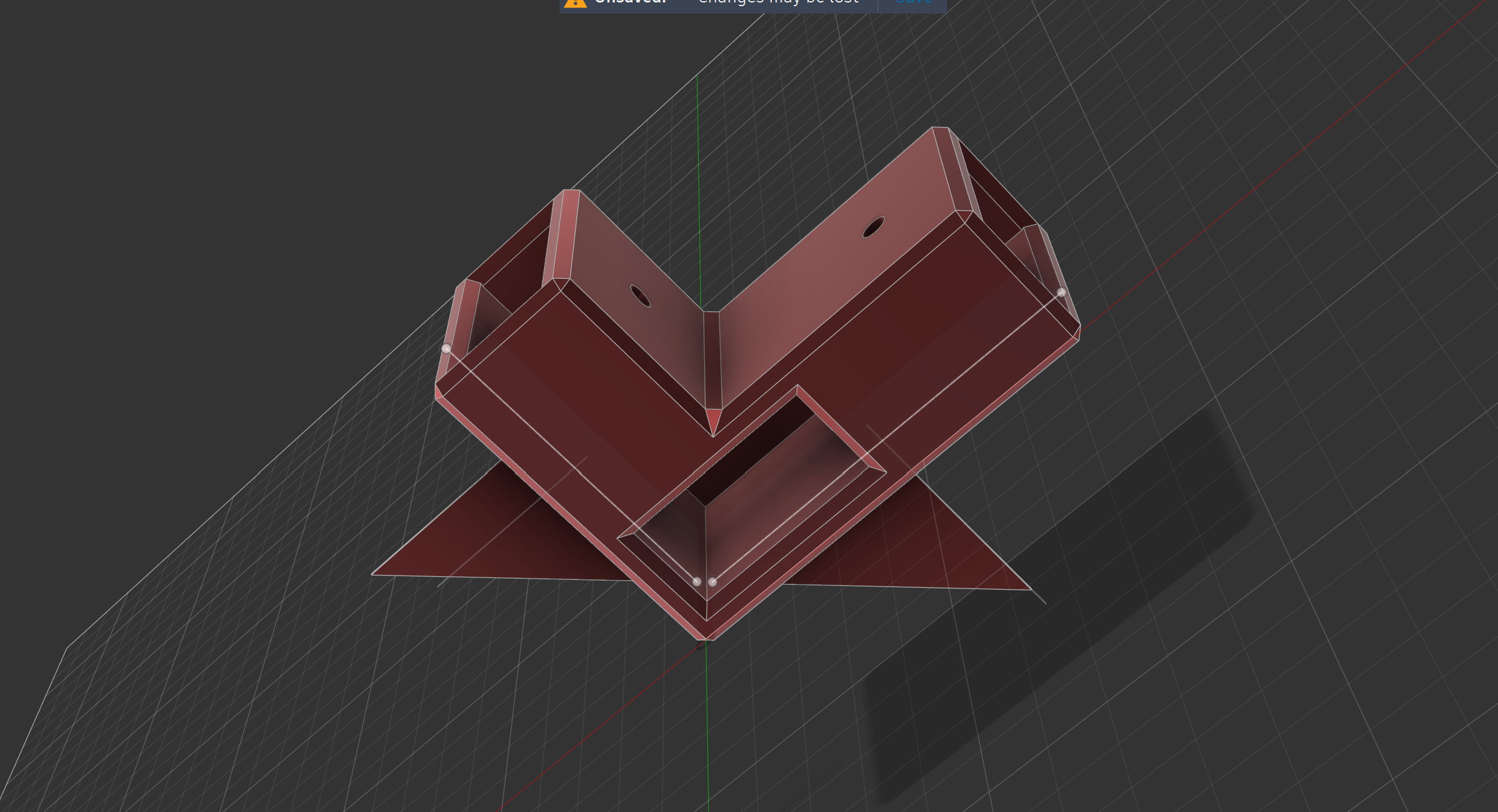1x2 Wood J - Corner Connector