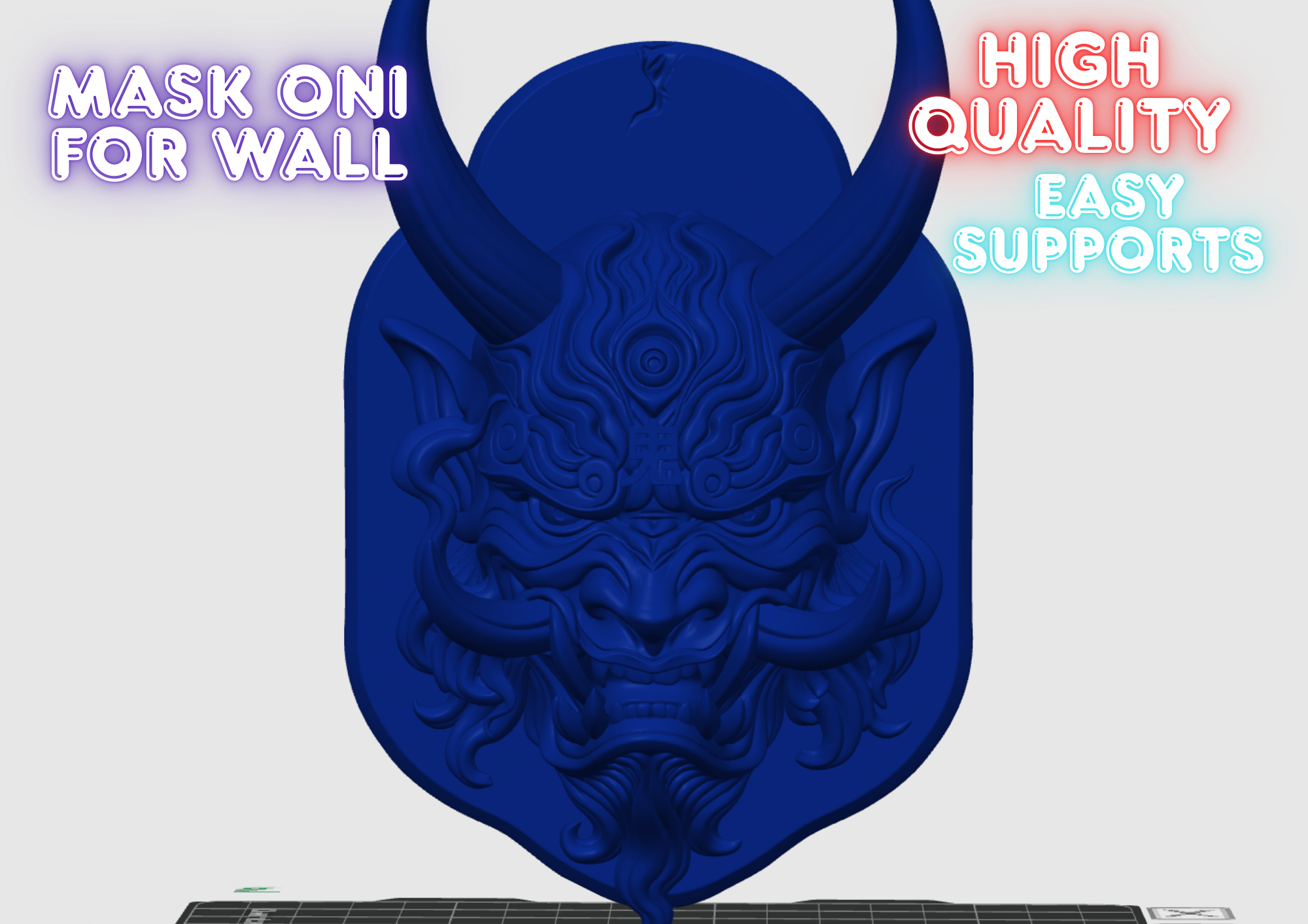 Mask oni for wall
