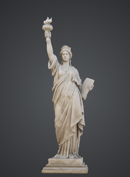 Liberty Goddess Statue – Classical Torch Monument Display