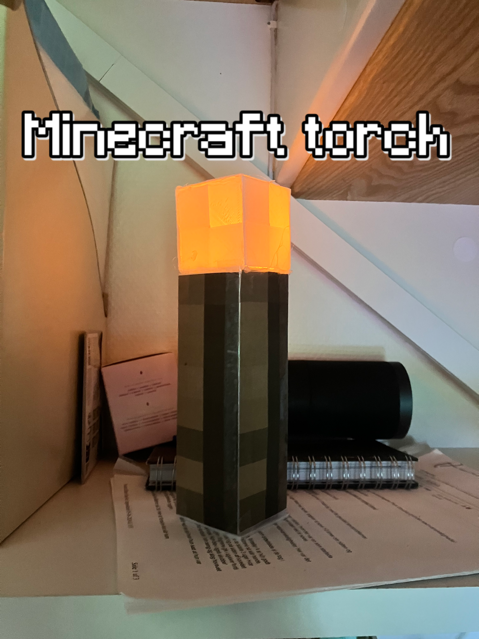 Minecraft Torch with LED