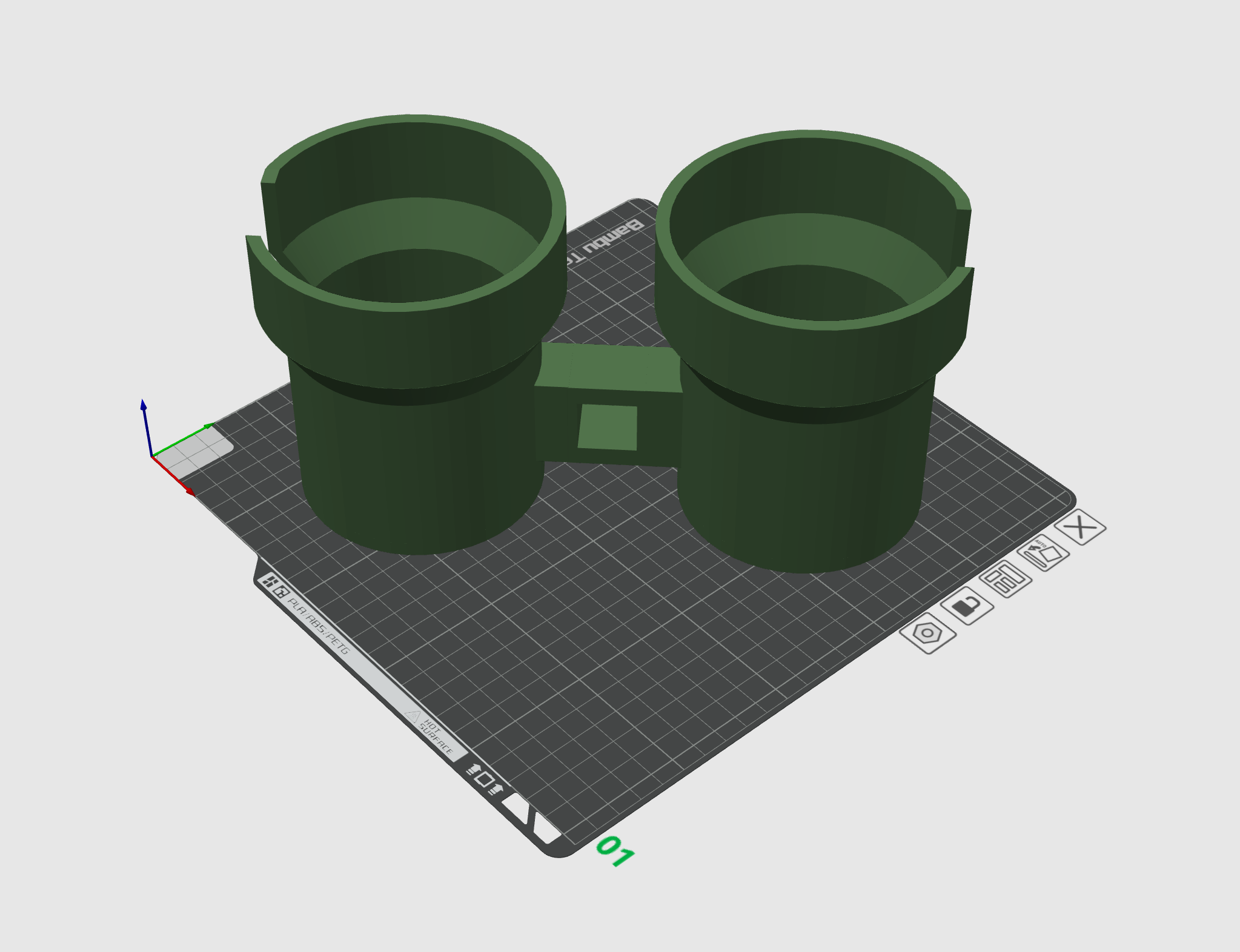 Kawasaki KRX Stanley Cup Style Cup Holder