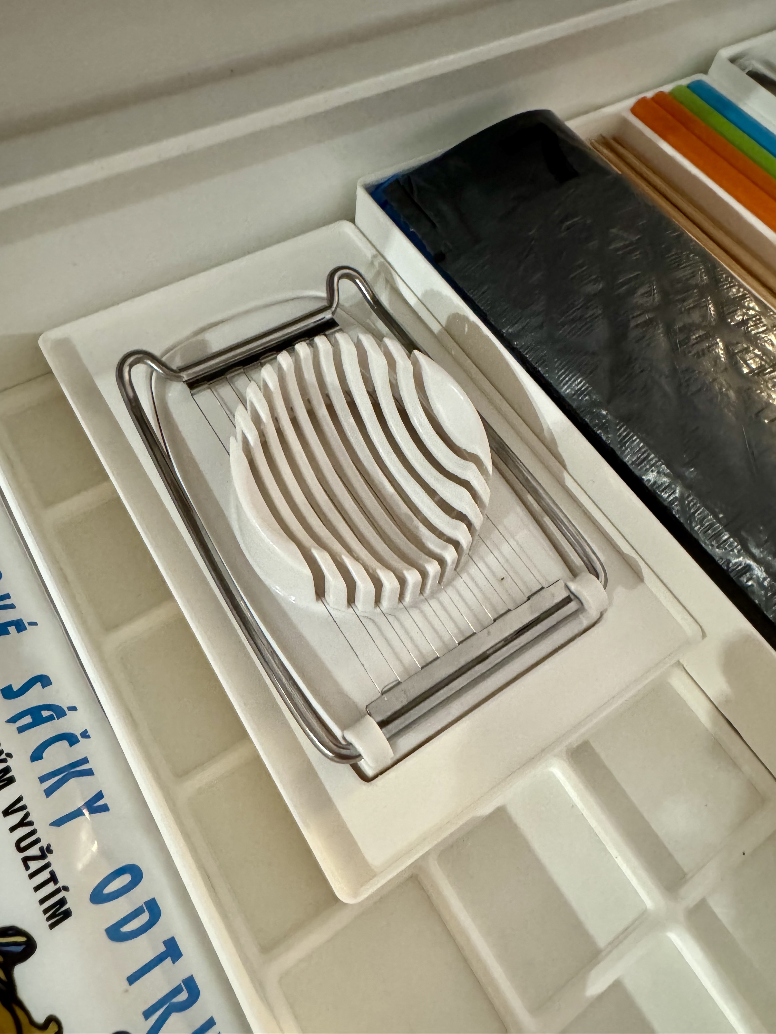 Gridfinity egg slicer
