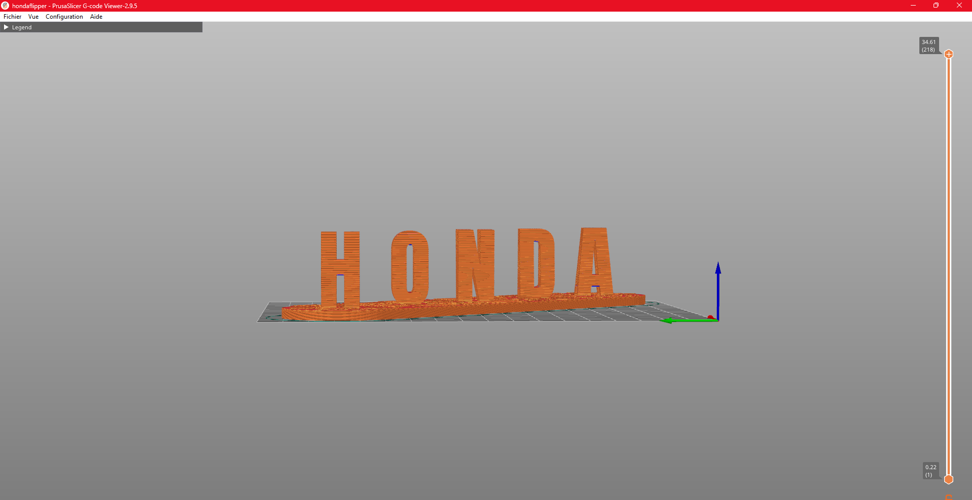 textflip inspired by HONDA POWAA