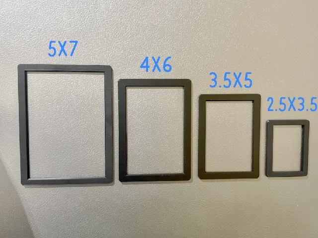 Magnet Photo Frame (3.5x5, 4x6, 2.5x3.5, 5x7)