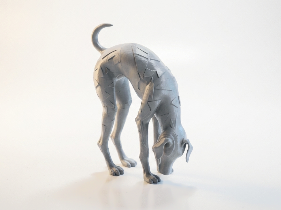 Downward Dog Yoga Pose Figurine 3D Printable