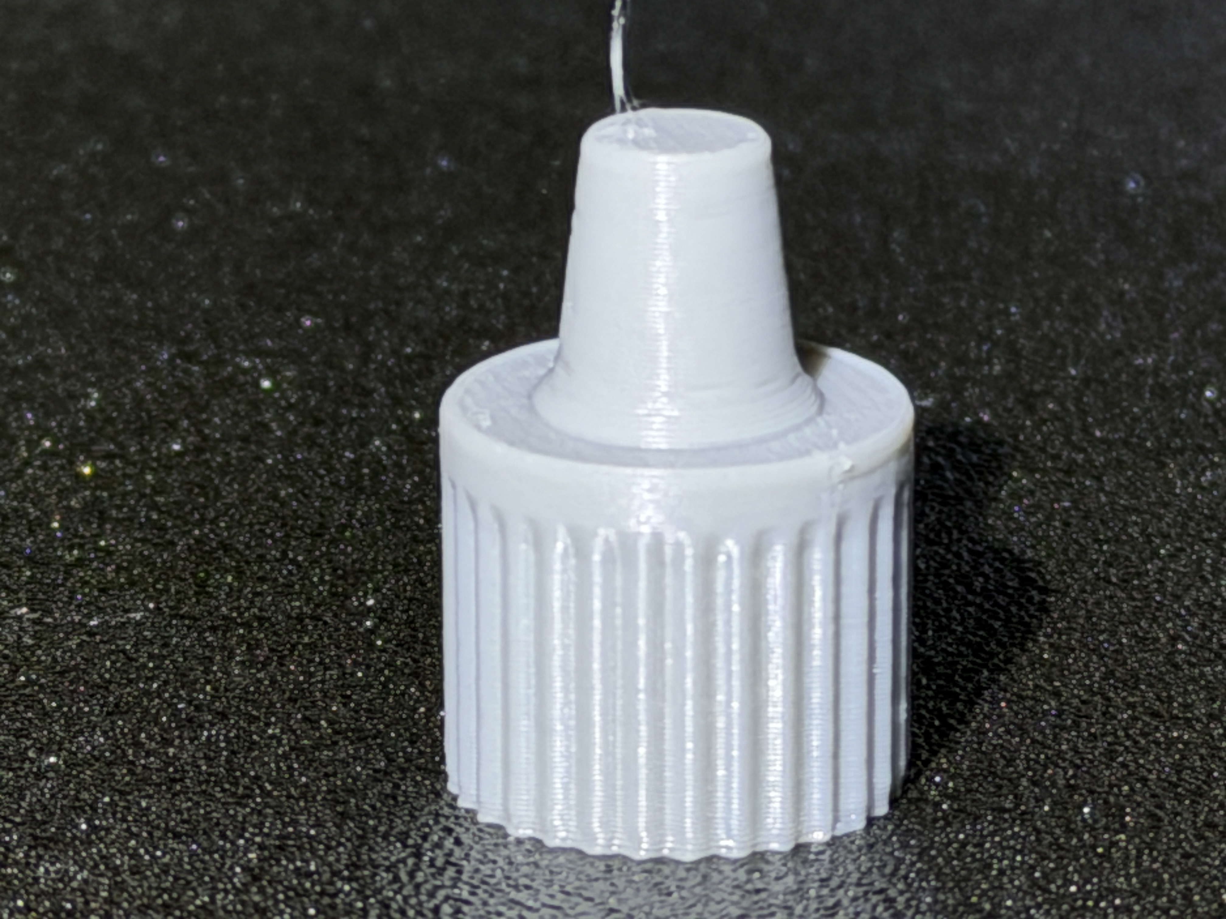 Paint Bottle Swatch Cap Holder 3D model thumbnail