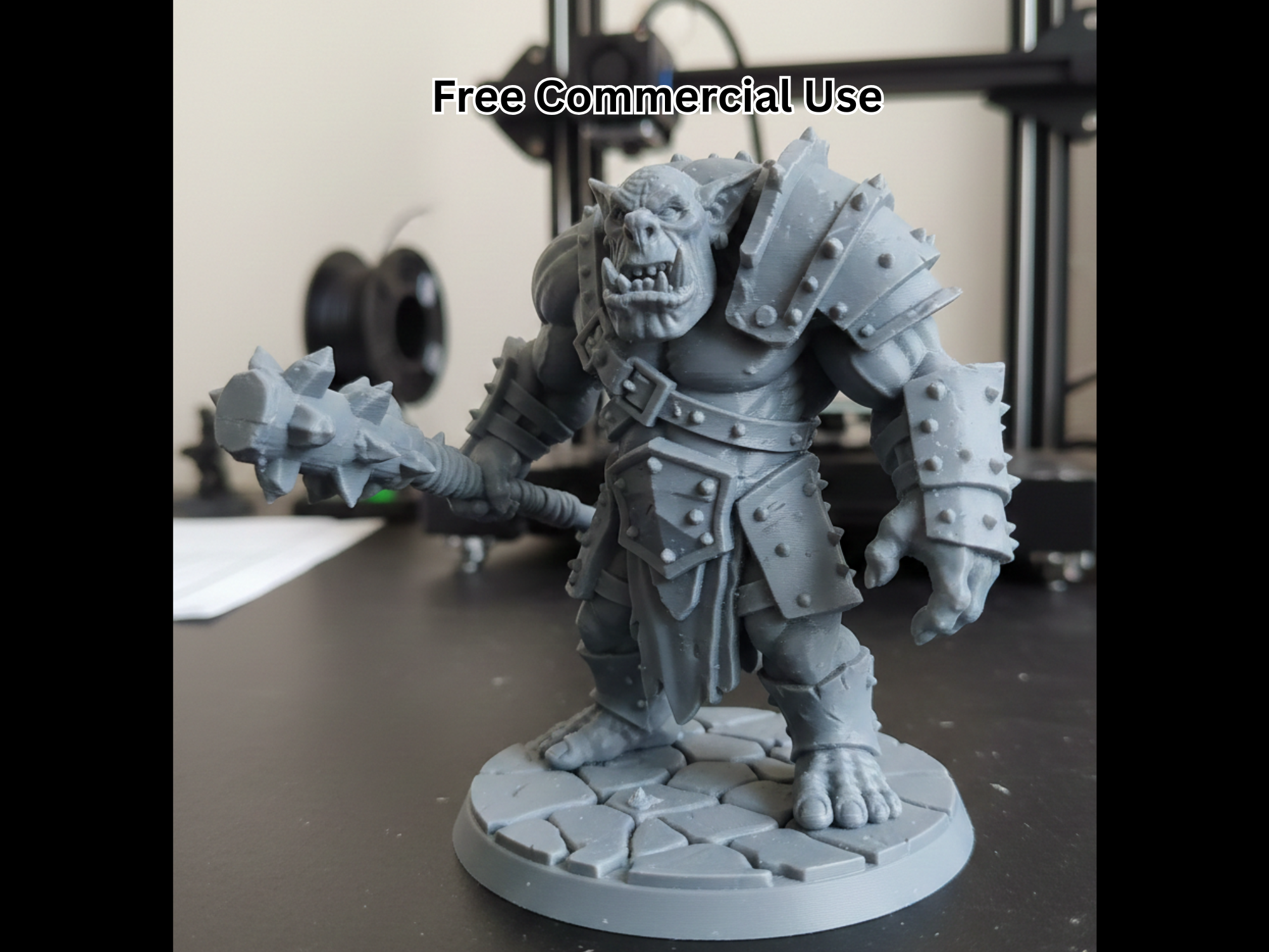 Troll Warlord Figure