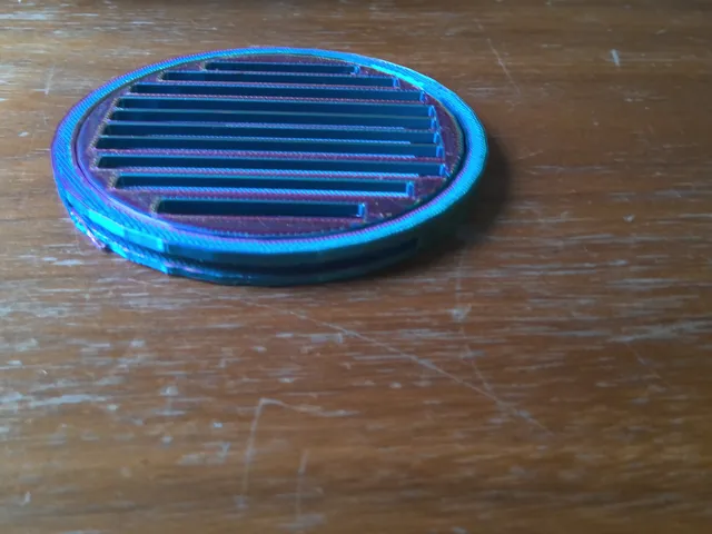 Coaster with cool features. Easy Print!