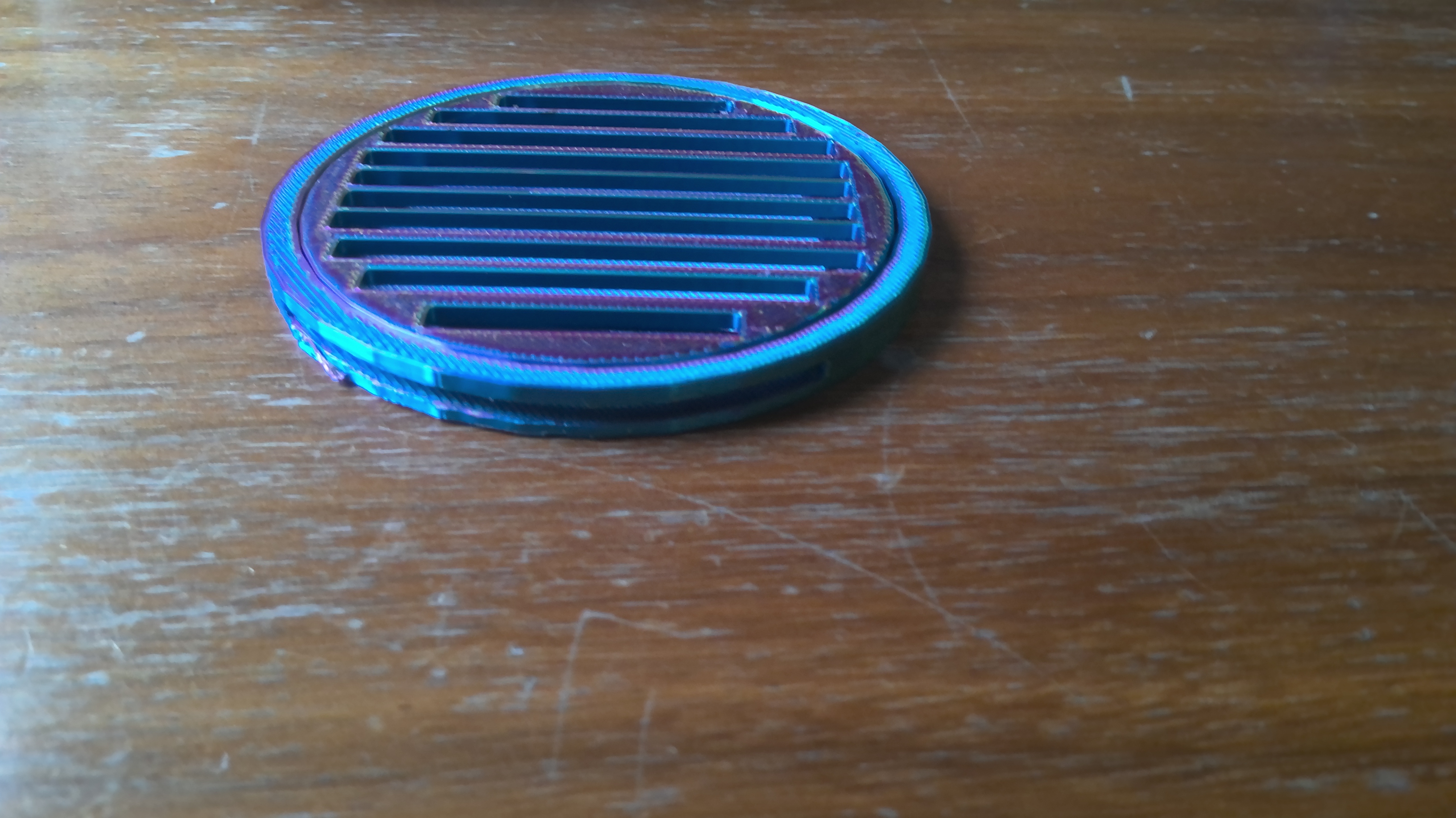 Coaster with cool features. Easy Print!