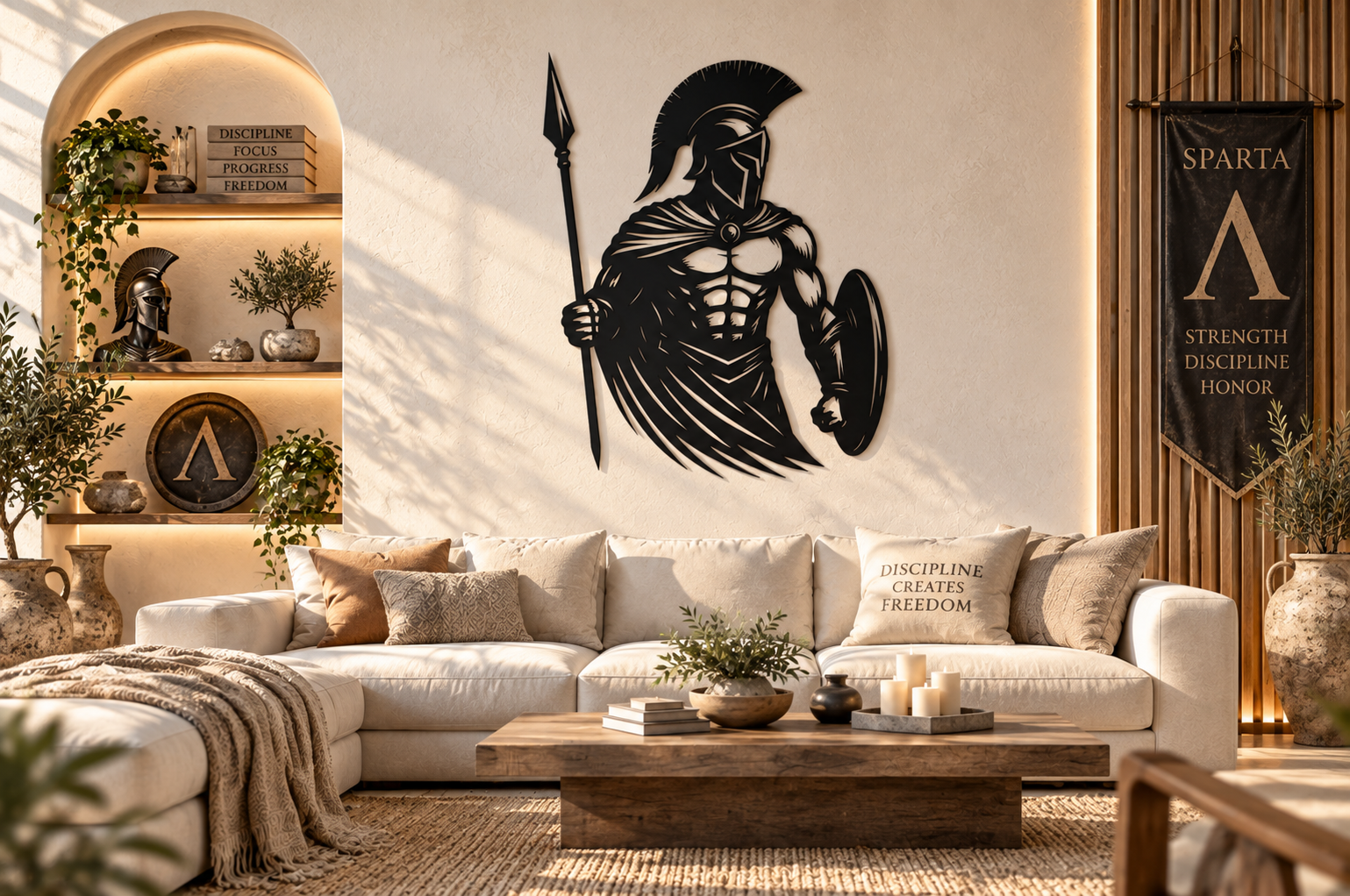 WallArt - Spartan Warrior