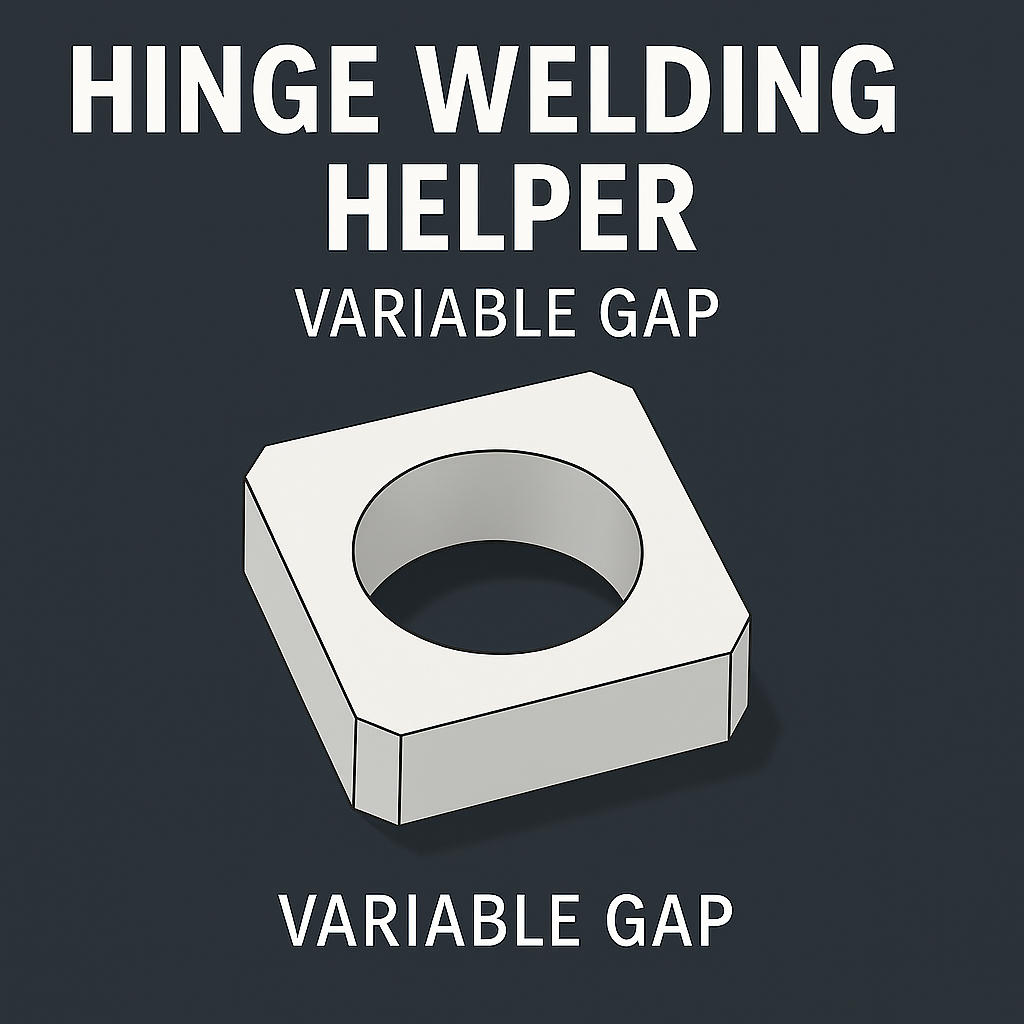 Hinge welding tool - helper