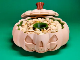 Pumpkin pistachio bowl