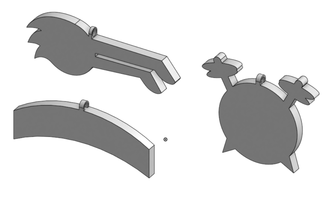 Sonic Underground Medallions