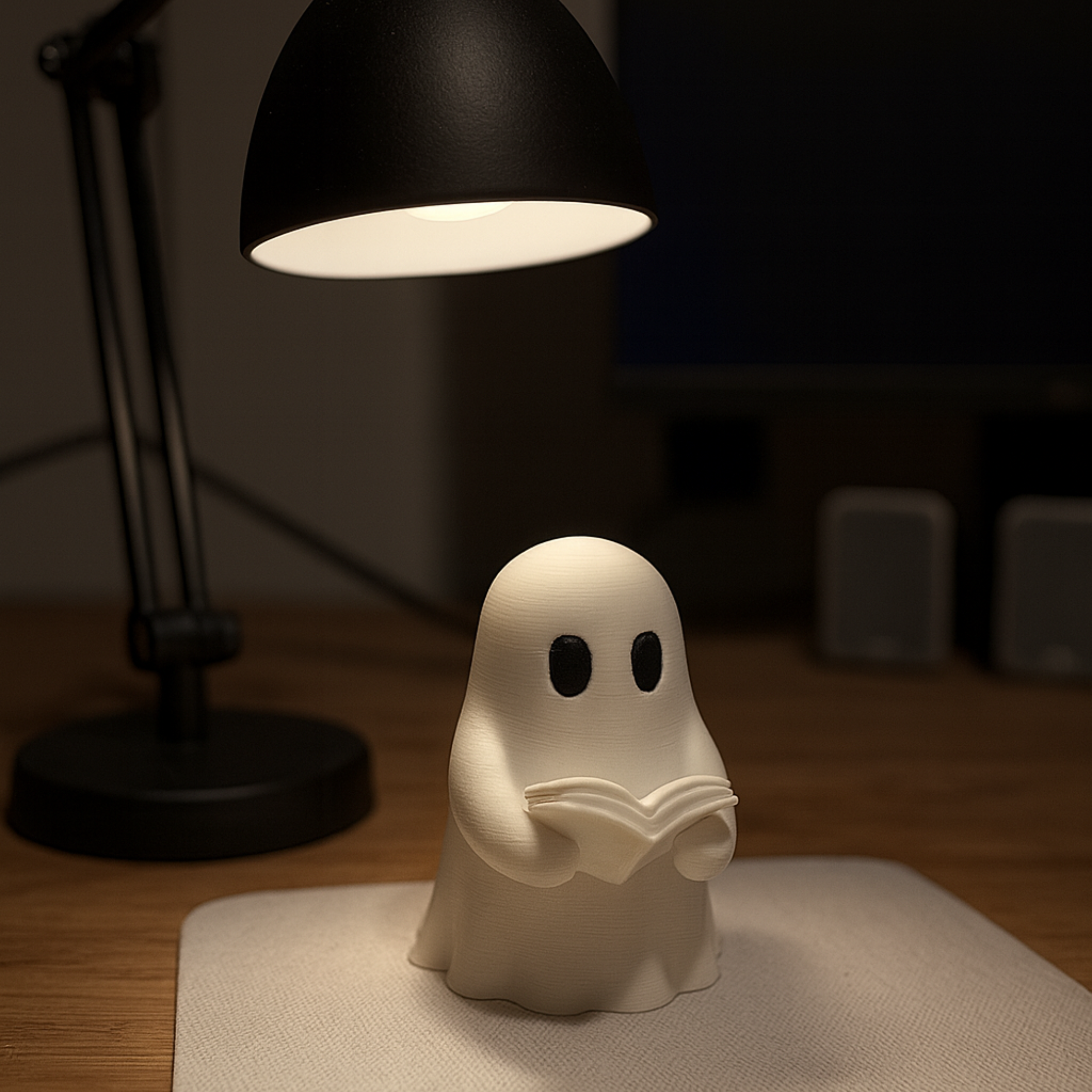 KARL - THE READING GHOST / GHOST WITH BOOK