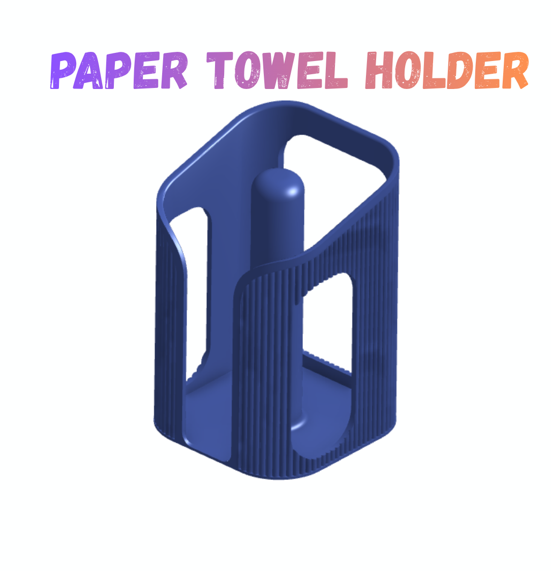 Paper towel holder