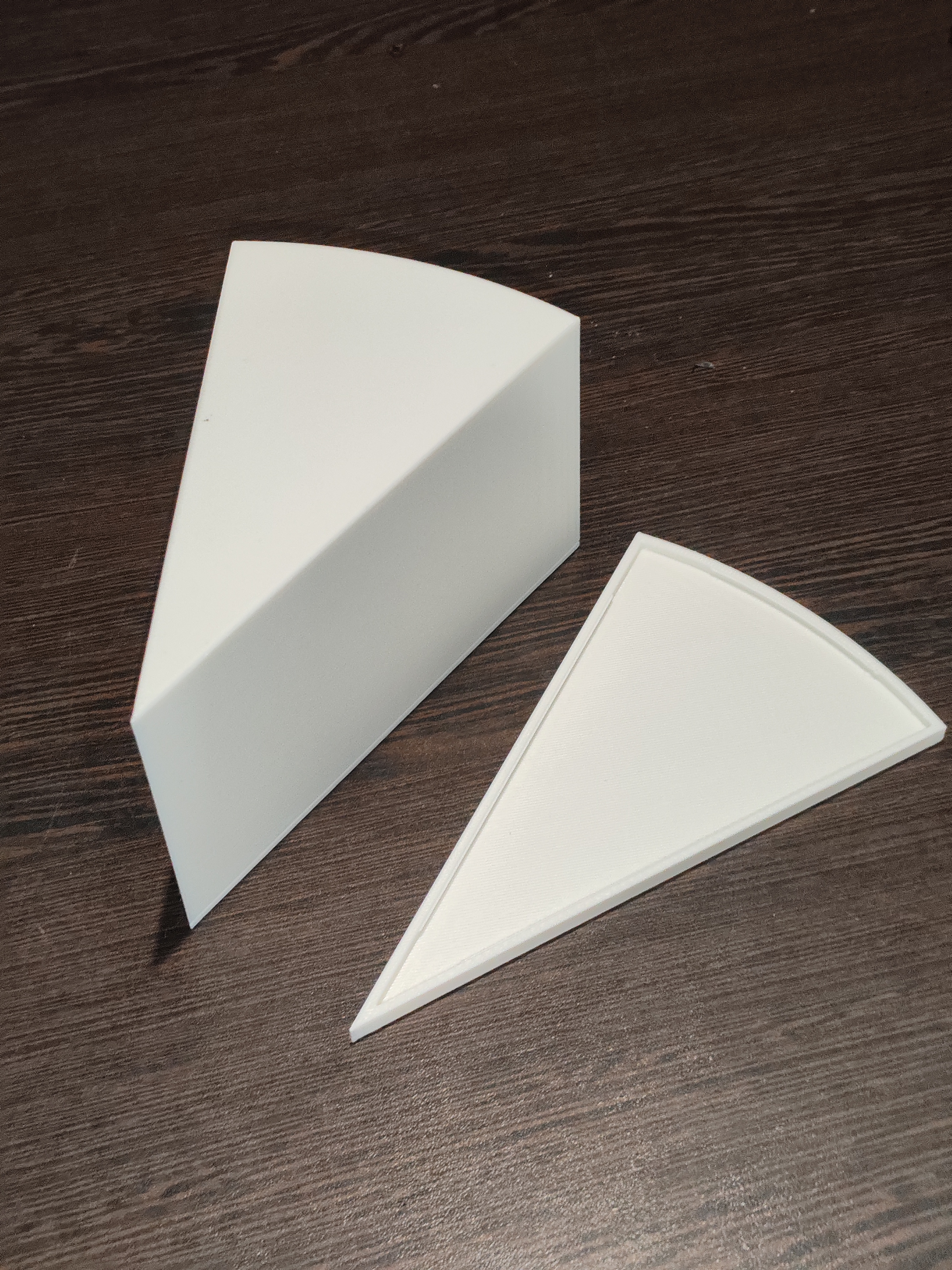 Miniatura 4 do modelo 3D Cake box for one cake slice