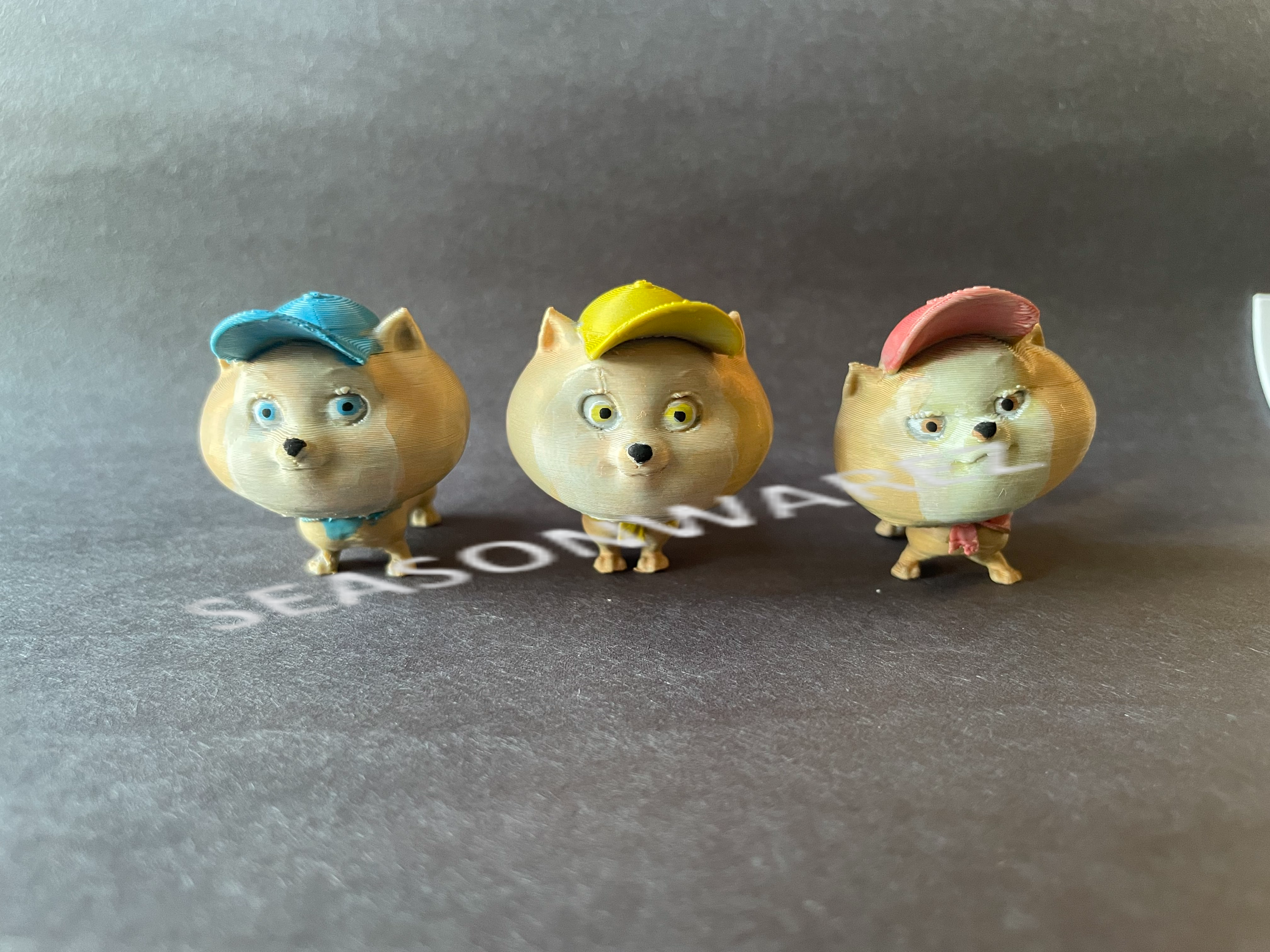 The Junior Patrollers - Nano, Mini, and Tot.  PAW Patrol