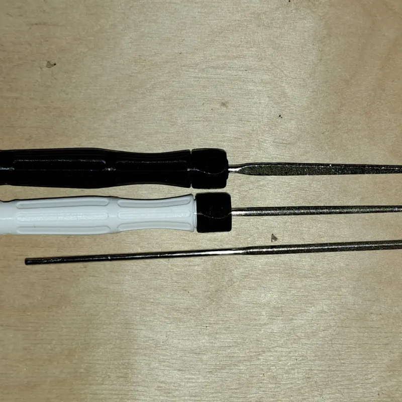 Precision handle for needle file (Precision cutter MOD) by DenisPro ...