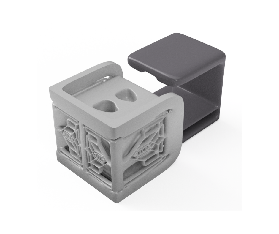 Cubed AirPods Case – Frank Lloyd Wright Pattern — miniatura 2
