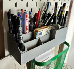 Ikea Skadis Desk Organiser