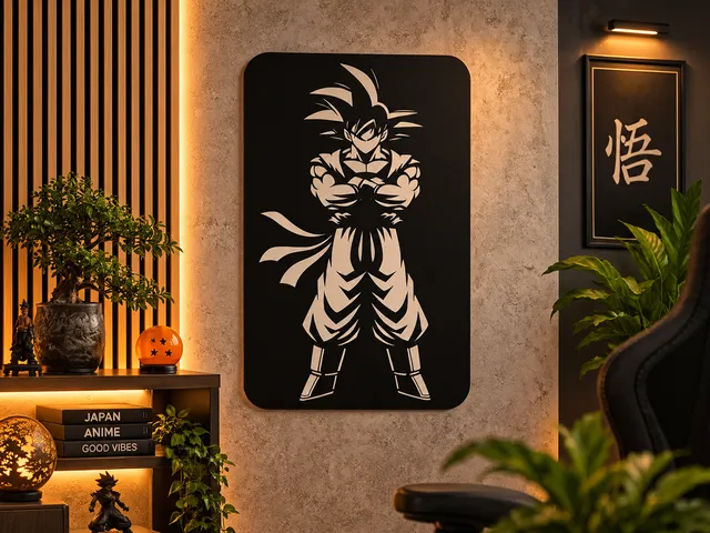 WallArt - Son Goku 001