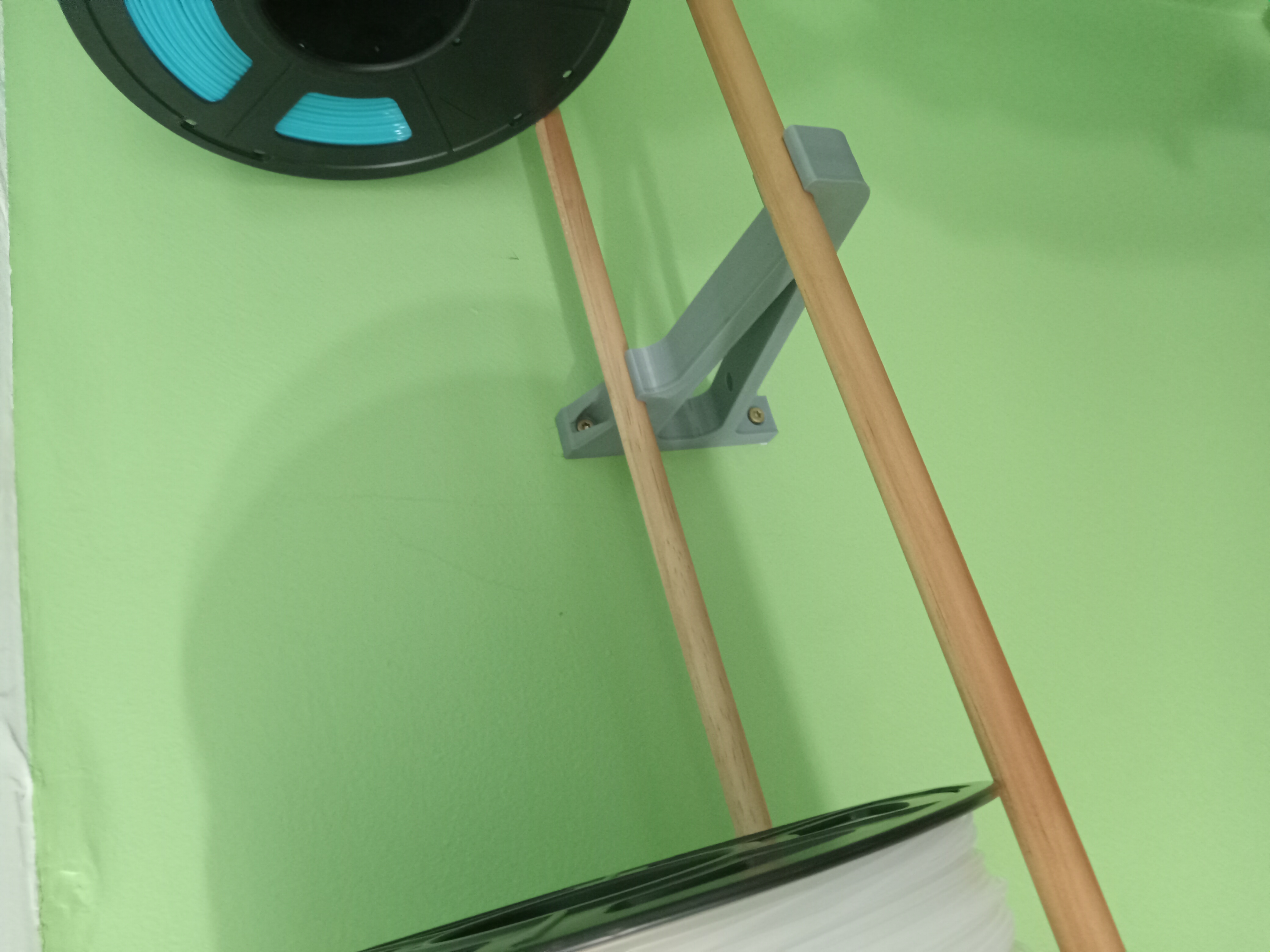 Filament Shelf Bracket for 1/2 inch dowels (stronger)