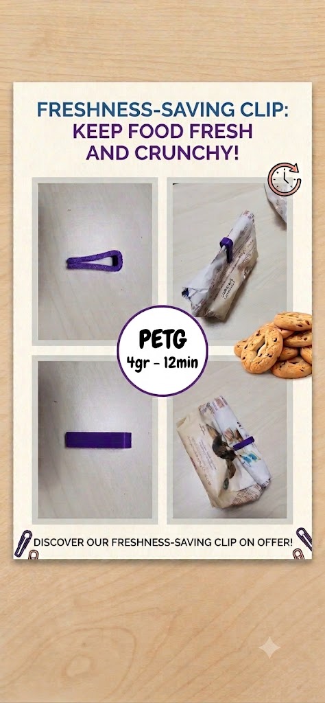 Keep It Fresh! – Ultra-Fast Freshness-Saving Clip