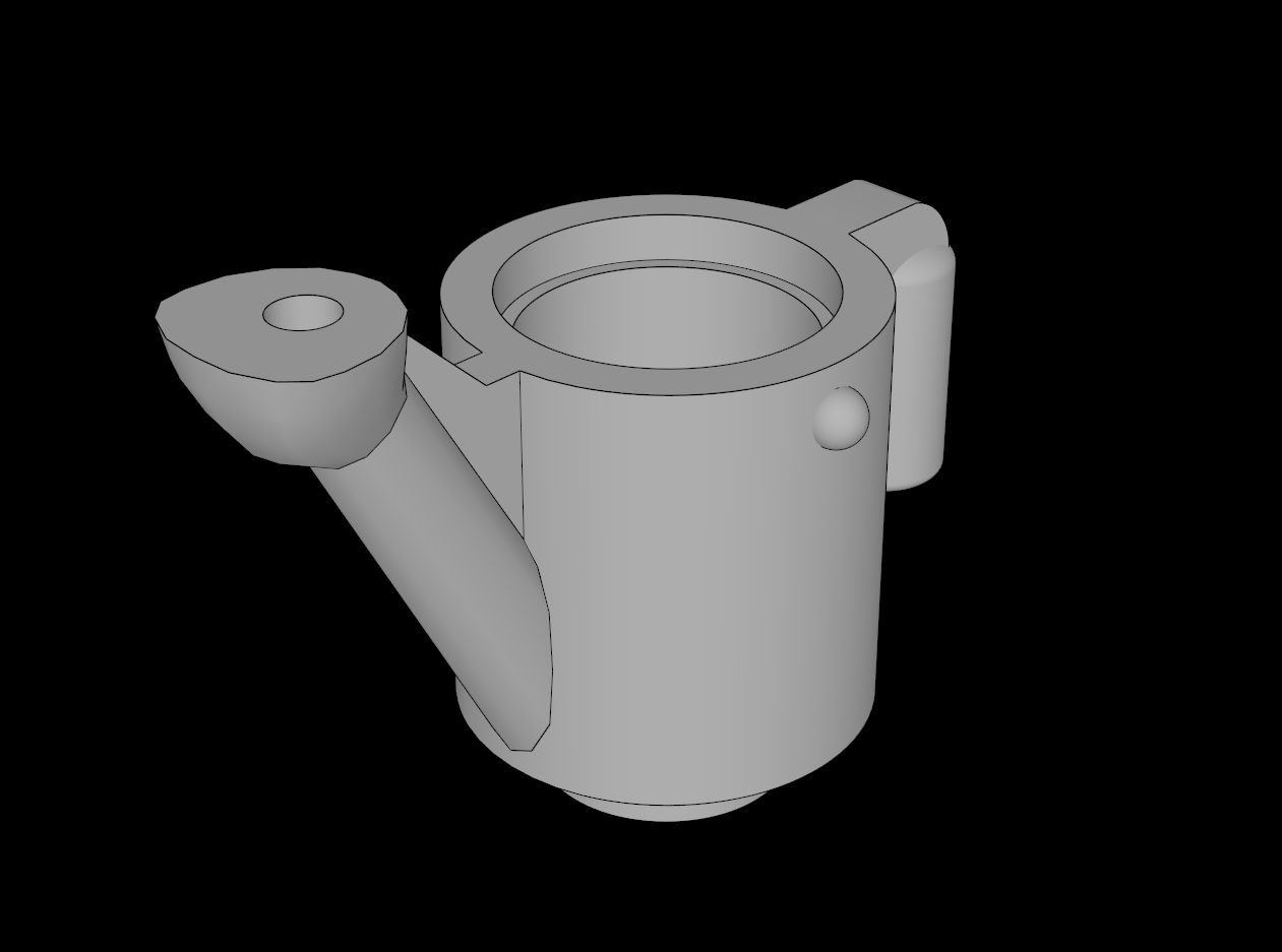 Lego Compatible (79736.dat) Minifig Watering Can