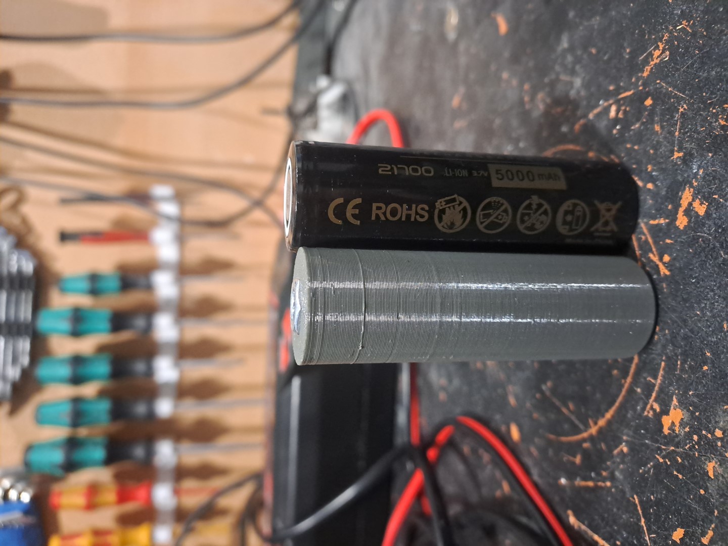 18650 to 21700 adapter