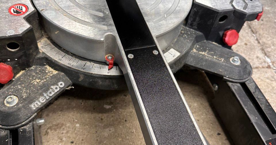 Metabo KGS216M Zero clearance insert by Dennis List