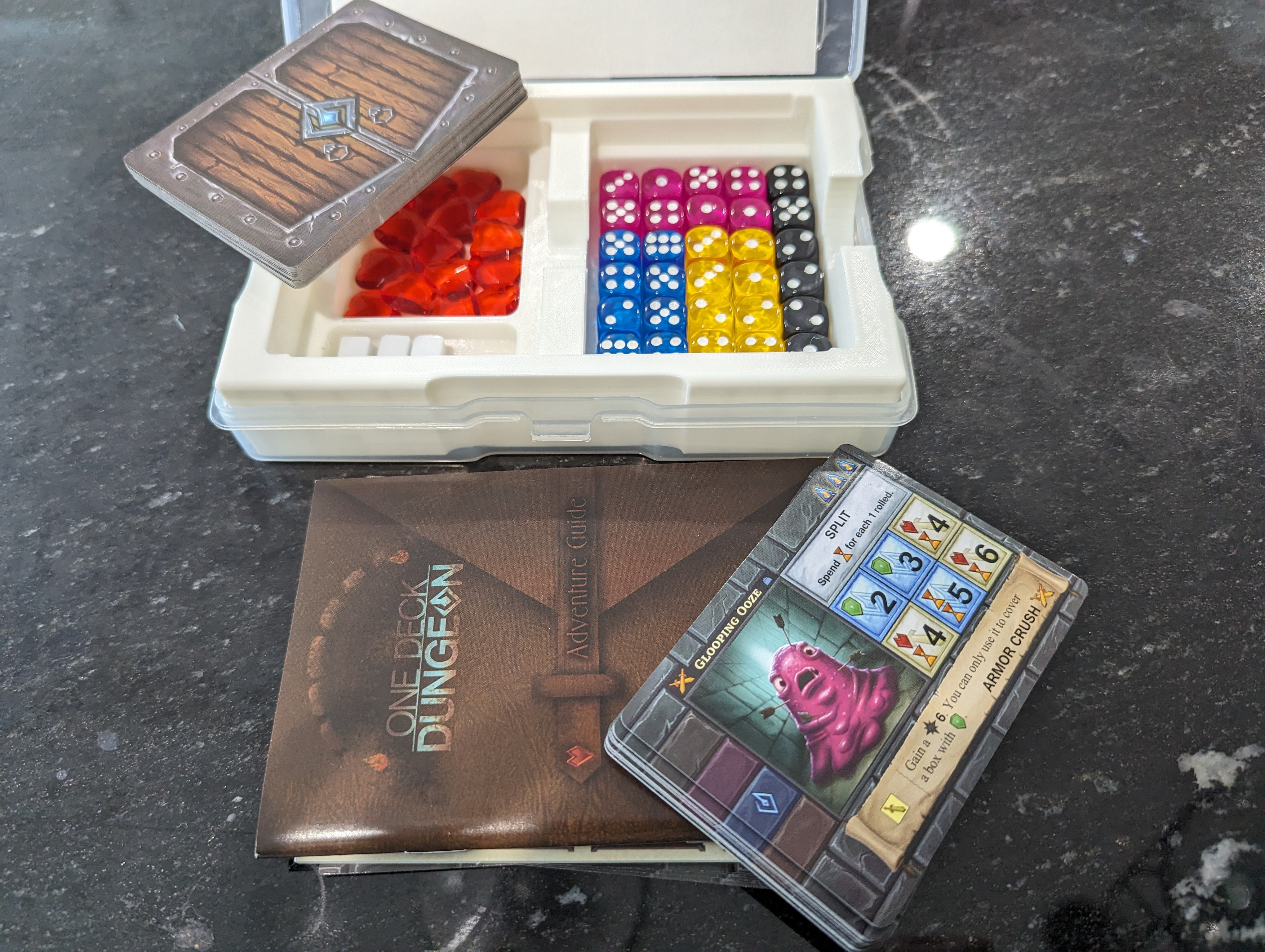 One Deck Dungeon Photo Caddy Insert 3D model thumbnail